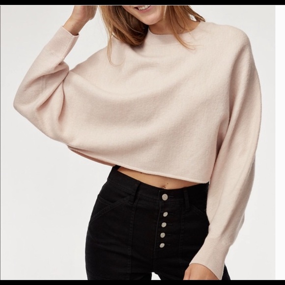 Aritzia Wilfred Free Cropped sweater medium - Picture 2 of 10